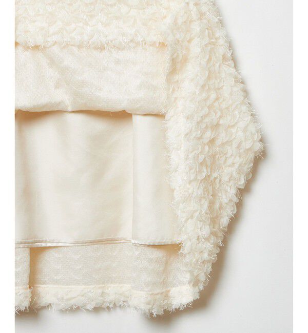 LOULOU WILLOUGHBY「【LOULOU WILLOUGHBY】フラワーパピヨンスカート」|フレア|