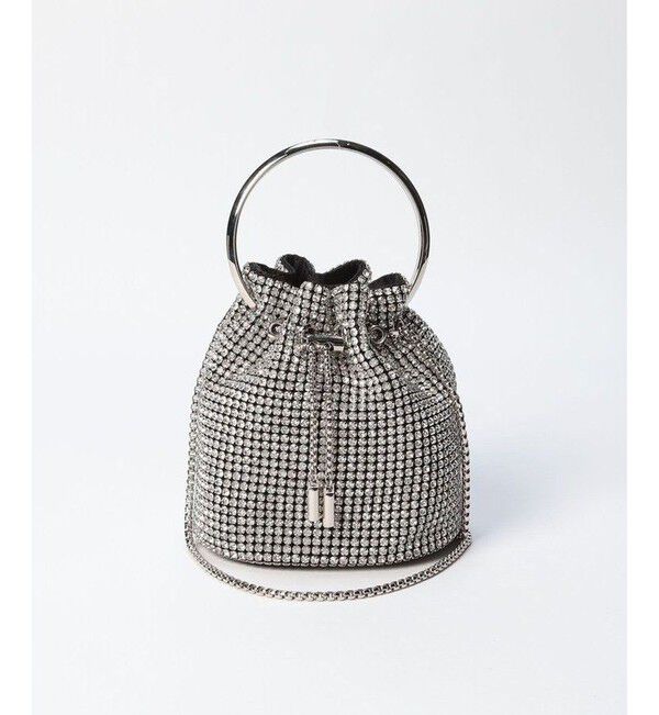 LOULOU WILLOUGHBY「【LOULOU WILLOUGHBY】ビジュー巾着ショルダー」|ショルダー・メッセンジャー|