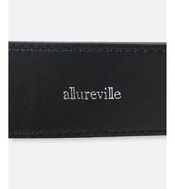 allureville「カルパッチョバックルBELT」|ベルト|