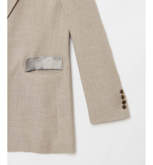 allureville「リネンライクテーラードジャケット」|テーラードジャケット|