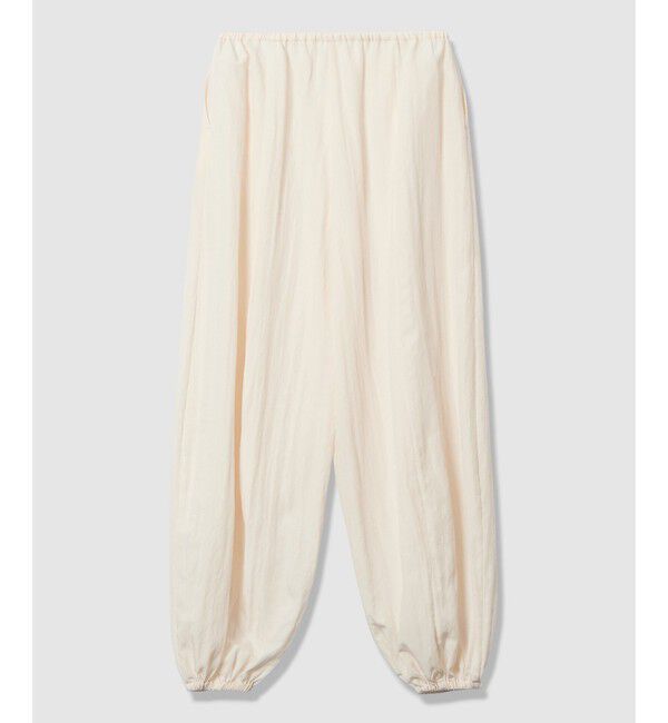 allureville「フィブリルポプリンバルーンパンツ」|チノ|