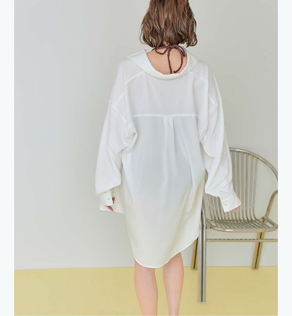 SEA DRESS「ビッグシルエットシャツ/ラッシュガード」|ビキニトップス|