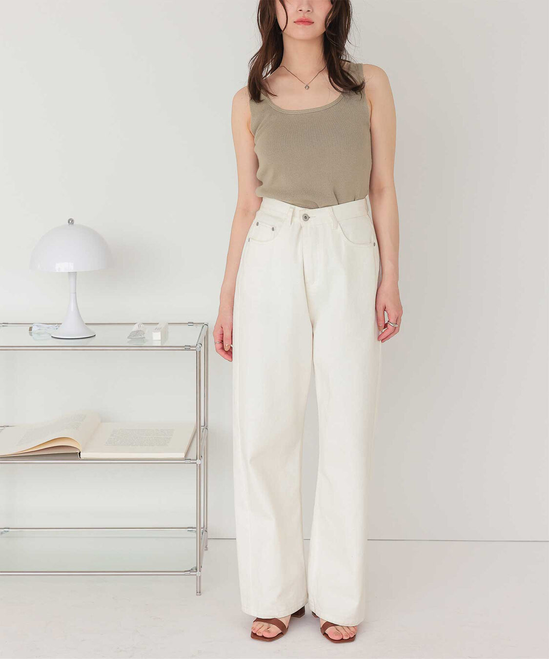 titivate「ベーシックニットタンクトップ」|ニット・セーター|