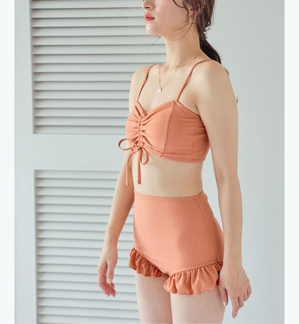 SEA DRESS「シアートップス付ビキニ/セット水着」|ビキニ|