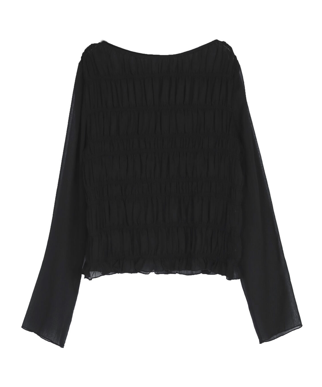 titivate「シアー楊柳シャーリングブラウス」|シャツ・ブラウス|