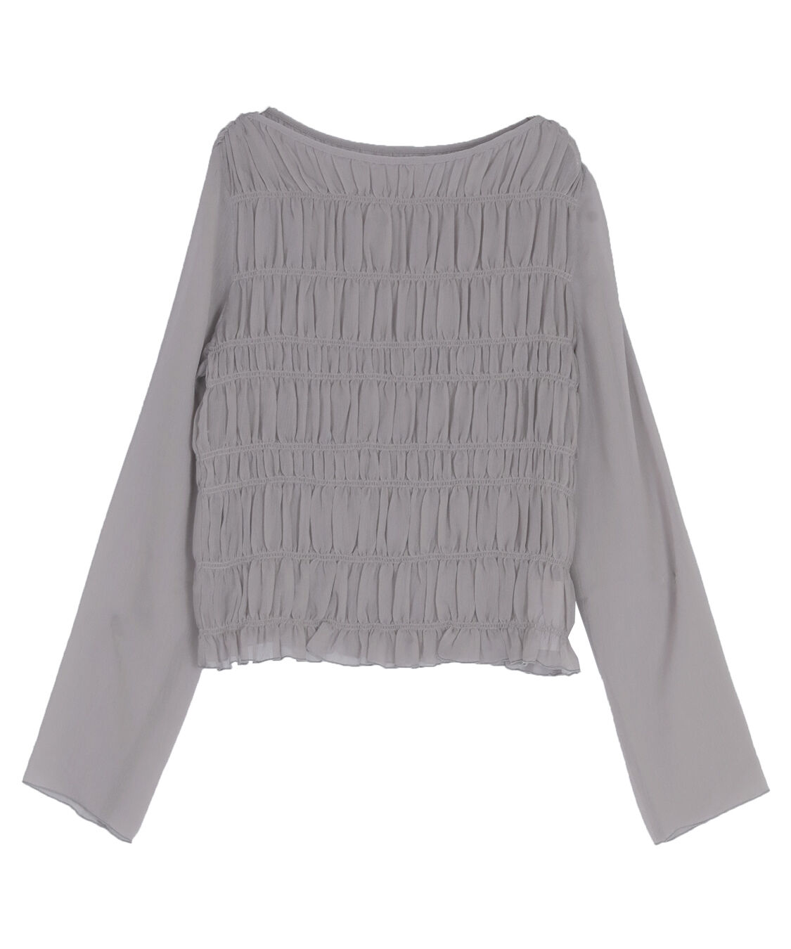 titivate「シアー楊柳シャーリングブラウス」|シャツ・ブラウス|