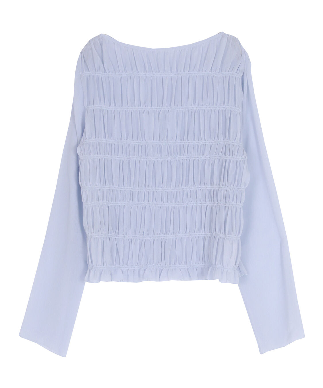 titivate「シアー楊柳シャーリングブラウス」|シャツ・ブラウス|