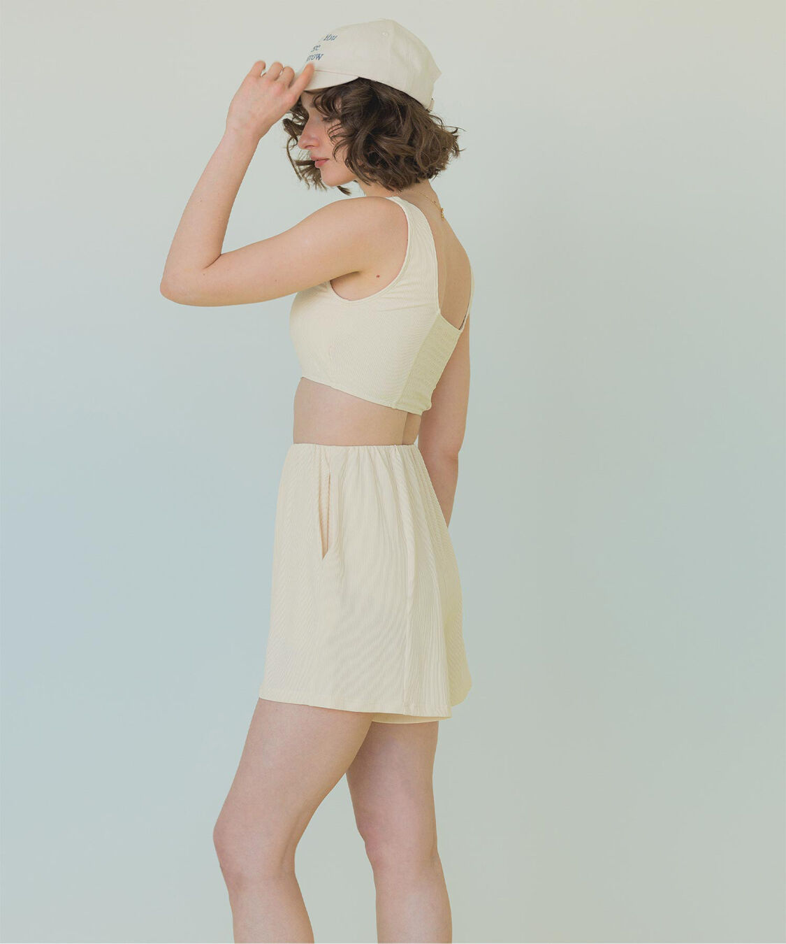 SEA DRESS「4点ｾｯﾄ/ﾍﾑﾗｲﾝﾗｯｼｭｶﾞｰﾄﾞ&times;ﾋﾞｷﾆ/水着」|ビキニ|