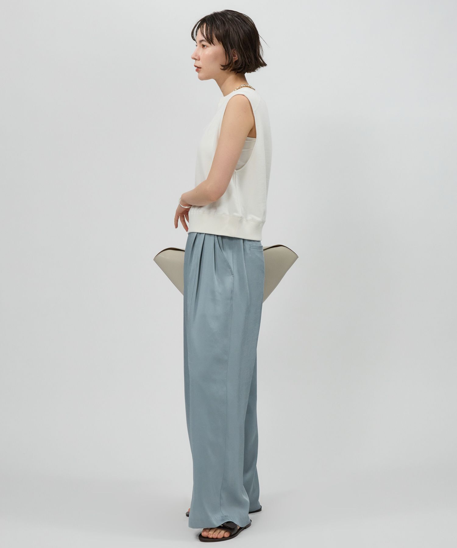 BABYLONE「ショート裏毛プルオーバー」|Tシャツ・カットソー|