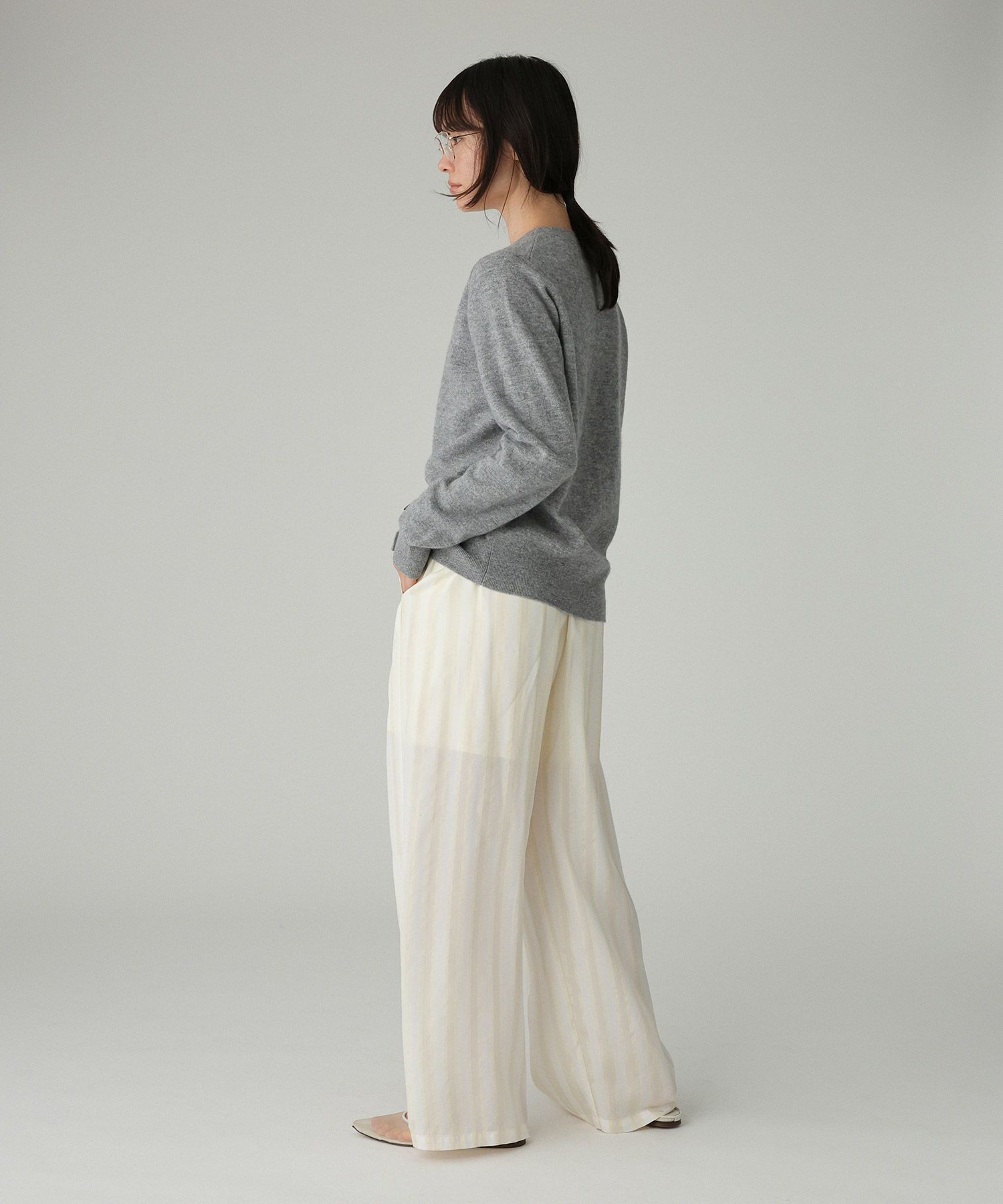 BABYLONE「【洗濯可】ウォッシャブルウールカーデ」|ニット・セーター|