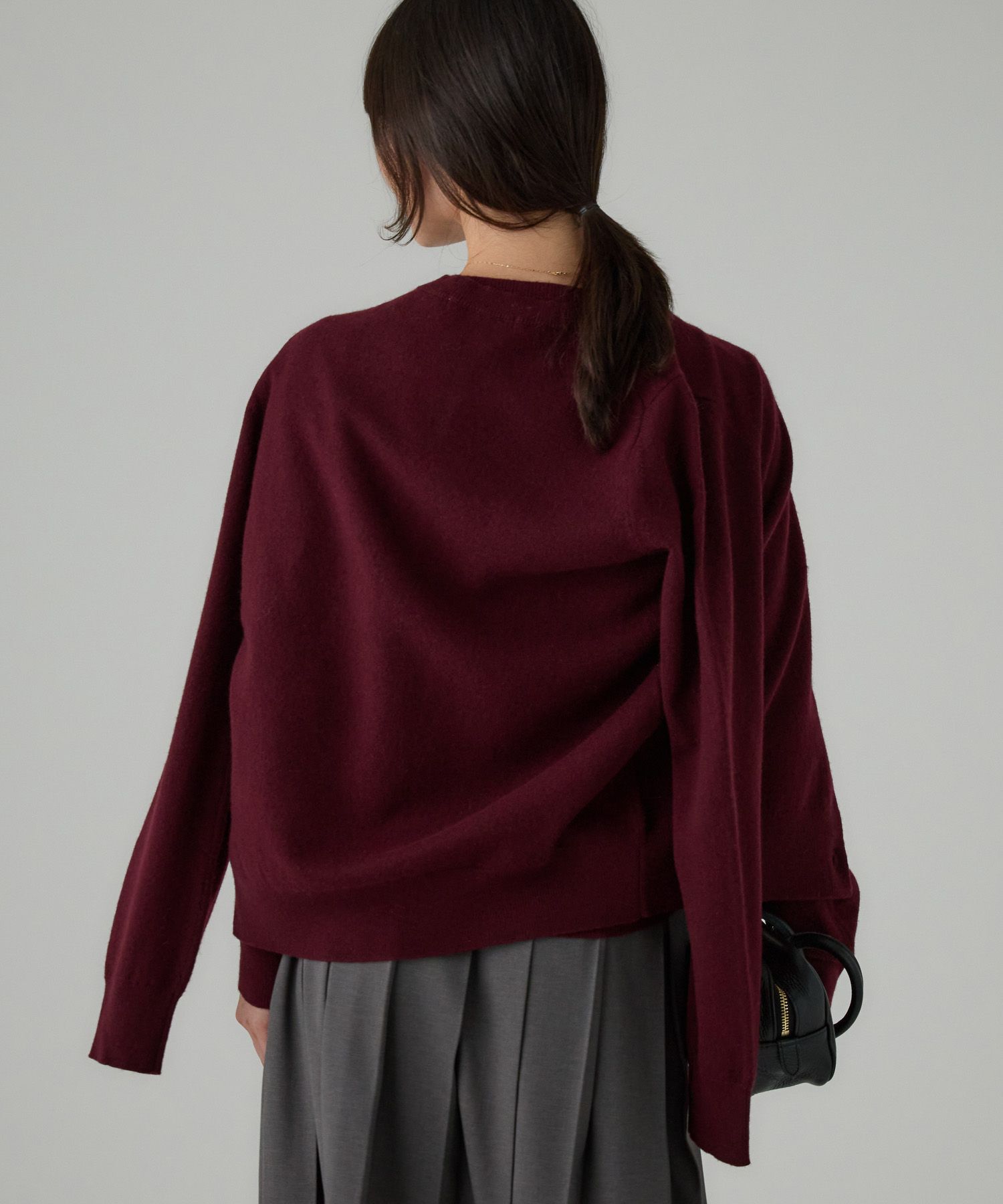 BABYLONE「【洗濯可】ウォッシャブルウールカーデ」|ニット・セーター|