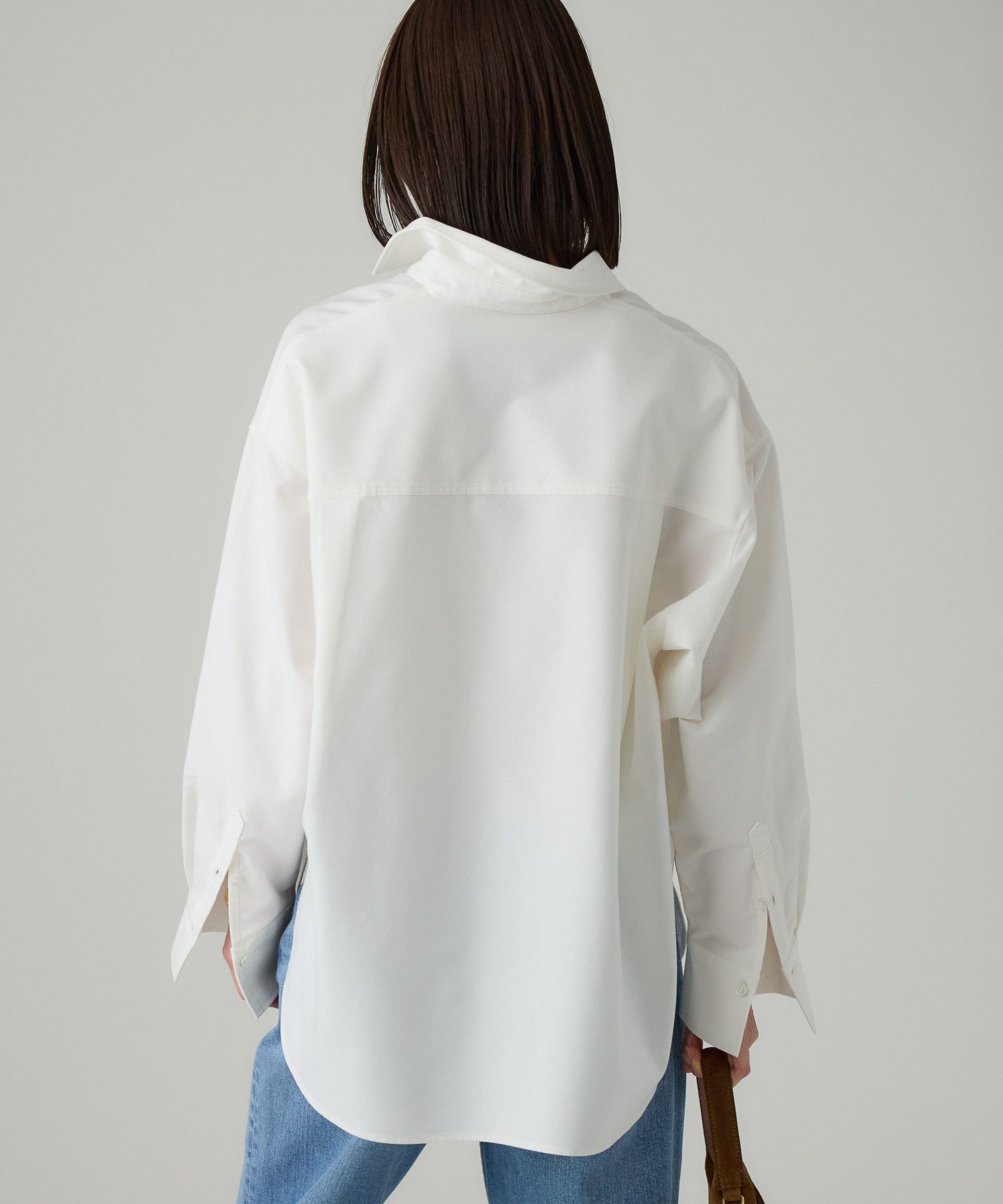 BABYLONE「オックス刺繍オーバーシャツ」|シャツ・ブラウス|