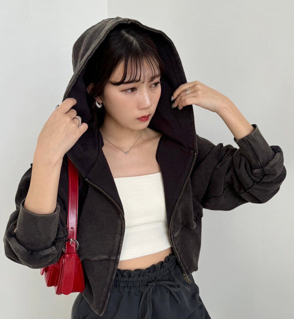  「【セットアップ可能】フード付きパーカー」|プルオーバー|