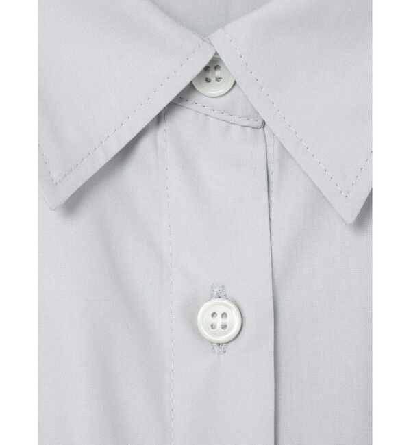 mizuiro ind「mizuiro ind メンズライクワイドシャツ」|シャツ・ブラウス|