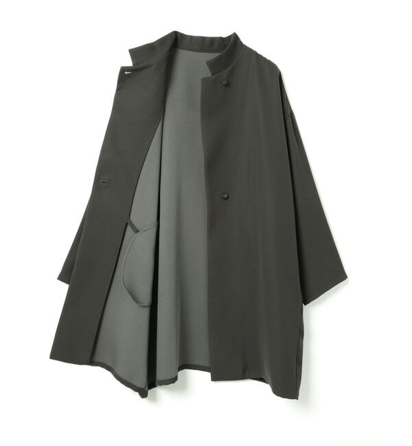 mizuiro ind「mizuiro ind スタンドカラーワイドジャケット」|その他|