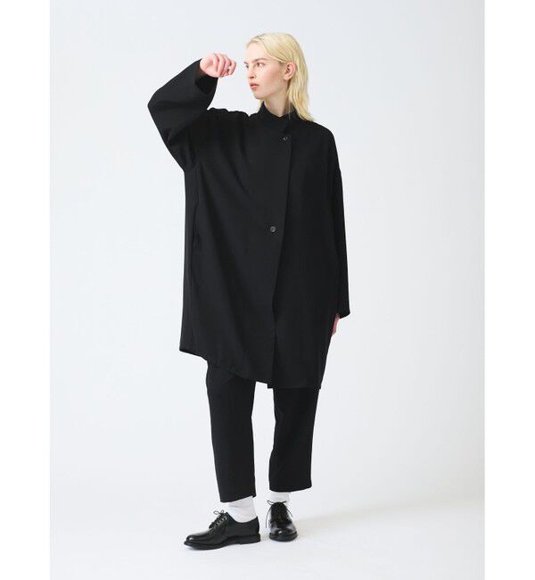 mizuiro ind「mizuiro ind スタンドカラーワイドジャケット」|その他|