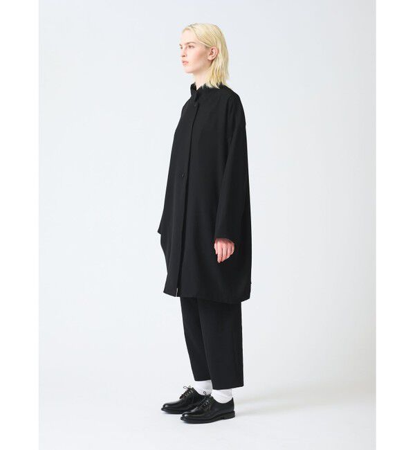 mizuiro ind「mizuiro ind スタンドカラーワイドジャケット」|その他|