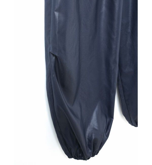 mizuiro ind「mizuiro ind グロッシードローストリングヘムイージーパンツ」|その他|