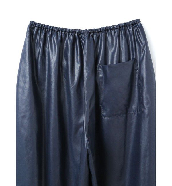 mizuiro ind「mizuiro ind グロッシードローストリングヘムイージーパンツ」|その他|