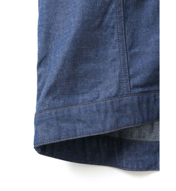 MidiUmi「MidiUmi ワイドデニムジャケット」|テーラードジャケット|