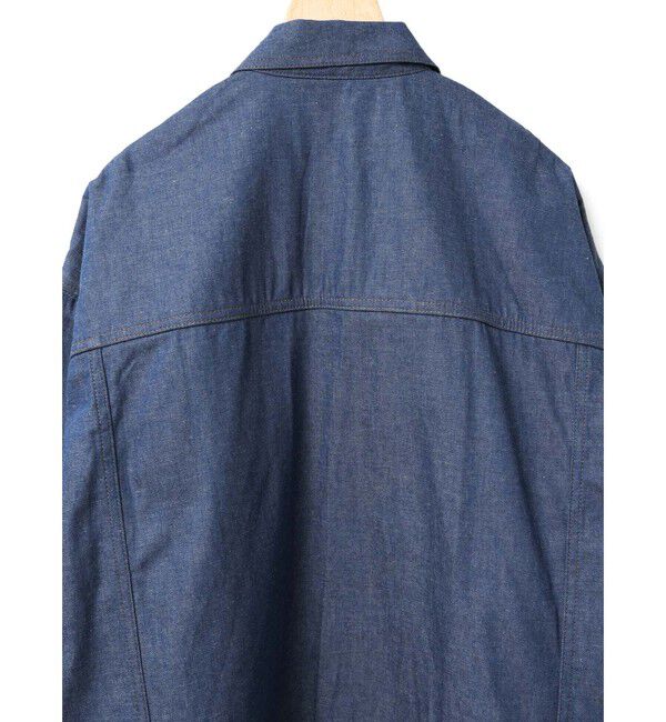 MidiUmi「MidiUmi ワイドデニムジャケット」|テーラードジャケット|