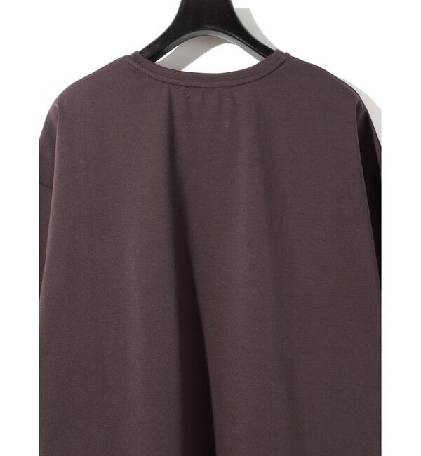 MIDIUMISOLID「MIDIUMISOLID ストレートスリーブワイドプルオーバー」|Tシャツ・カットソー|