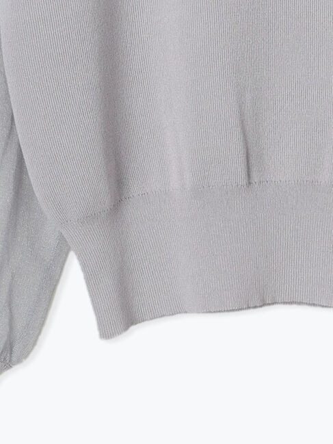 Te chichi「シアースリーブVネックプルオーバー」|ニット・セーター|