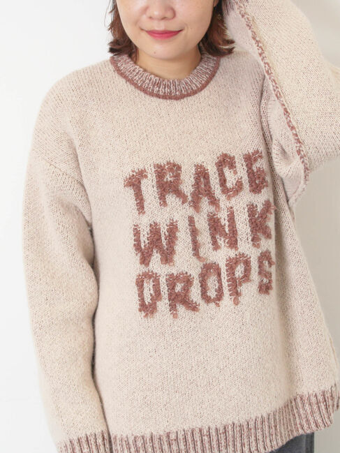 SM2「ループロゴニットプルオーバー」|ニット・セーター|