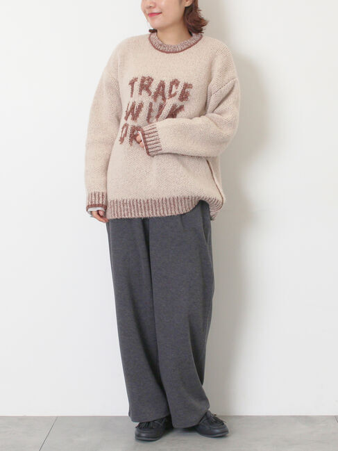 SM2「ループロゴニットプルオーバー」|ニット・セーター|