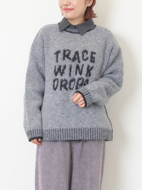 SM2「ループロゴニットプルオーバー」|ニット・セーター|