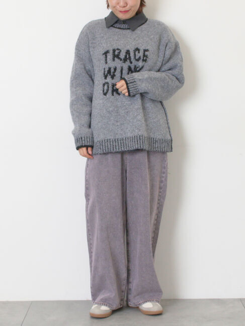 SM2「ループロゴニットプルオーバー」|ニット・セーター|