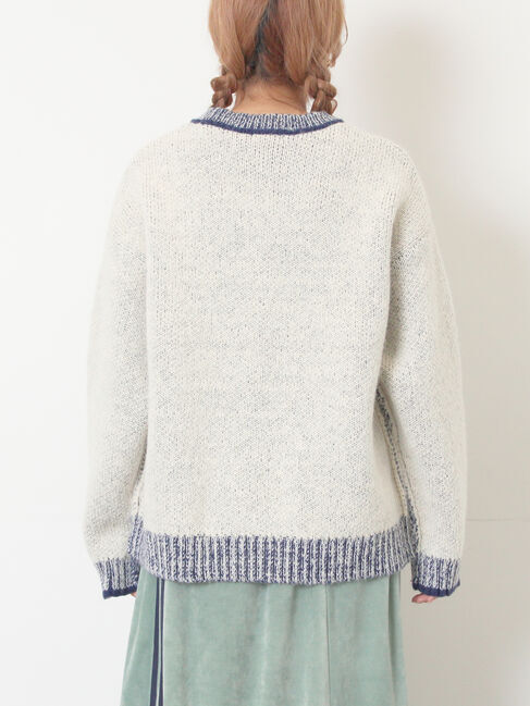 SM2「ループロゴニットプルオーバー」|ニット・セーター|