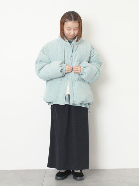 Samansa Mos2「柄アソートコーディロイブルゾン」|ブルゾン・スタジャン|