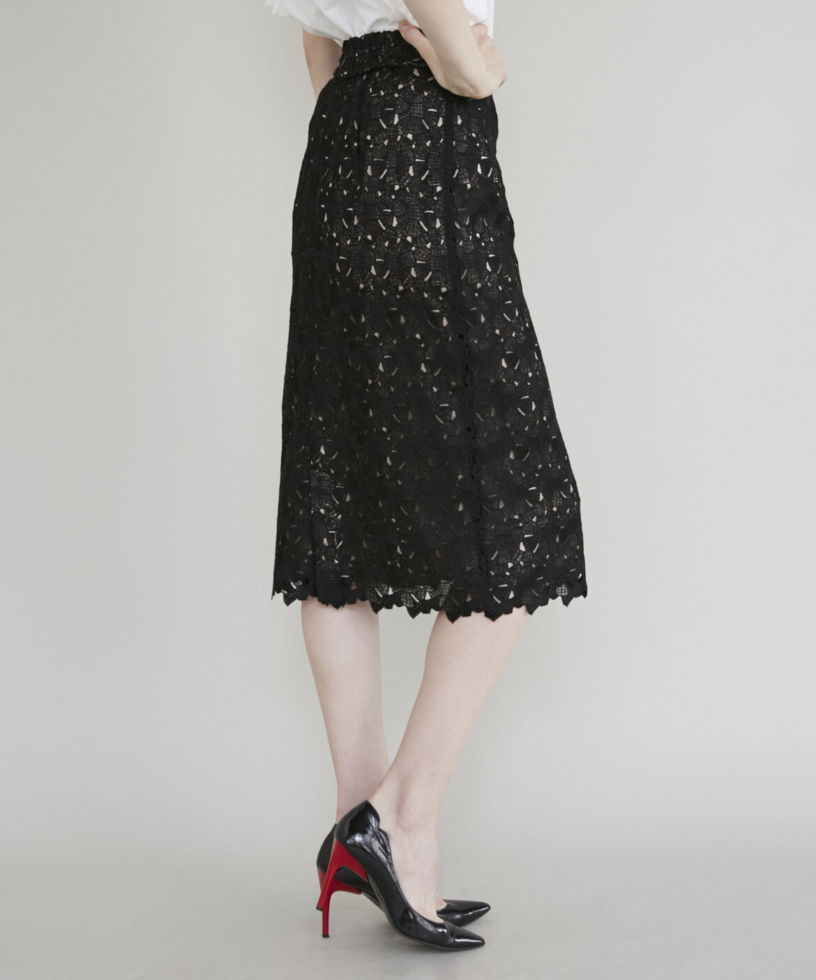 Maglie le cassetto「トルコレースタイトスカート」|タイト|