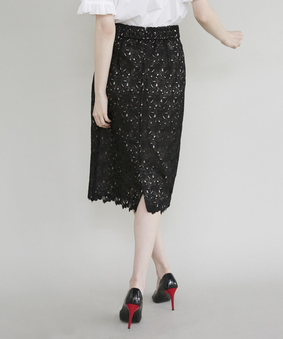 Maglie le cassetto「トルコレースタイトスカート」|タイト|