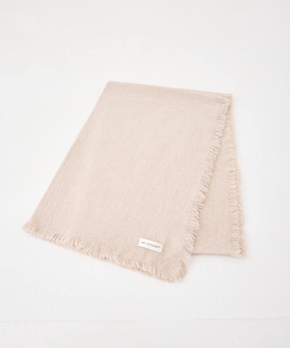 INED「バスケット織ストール」|マフラー|