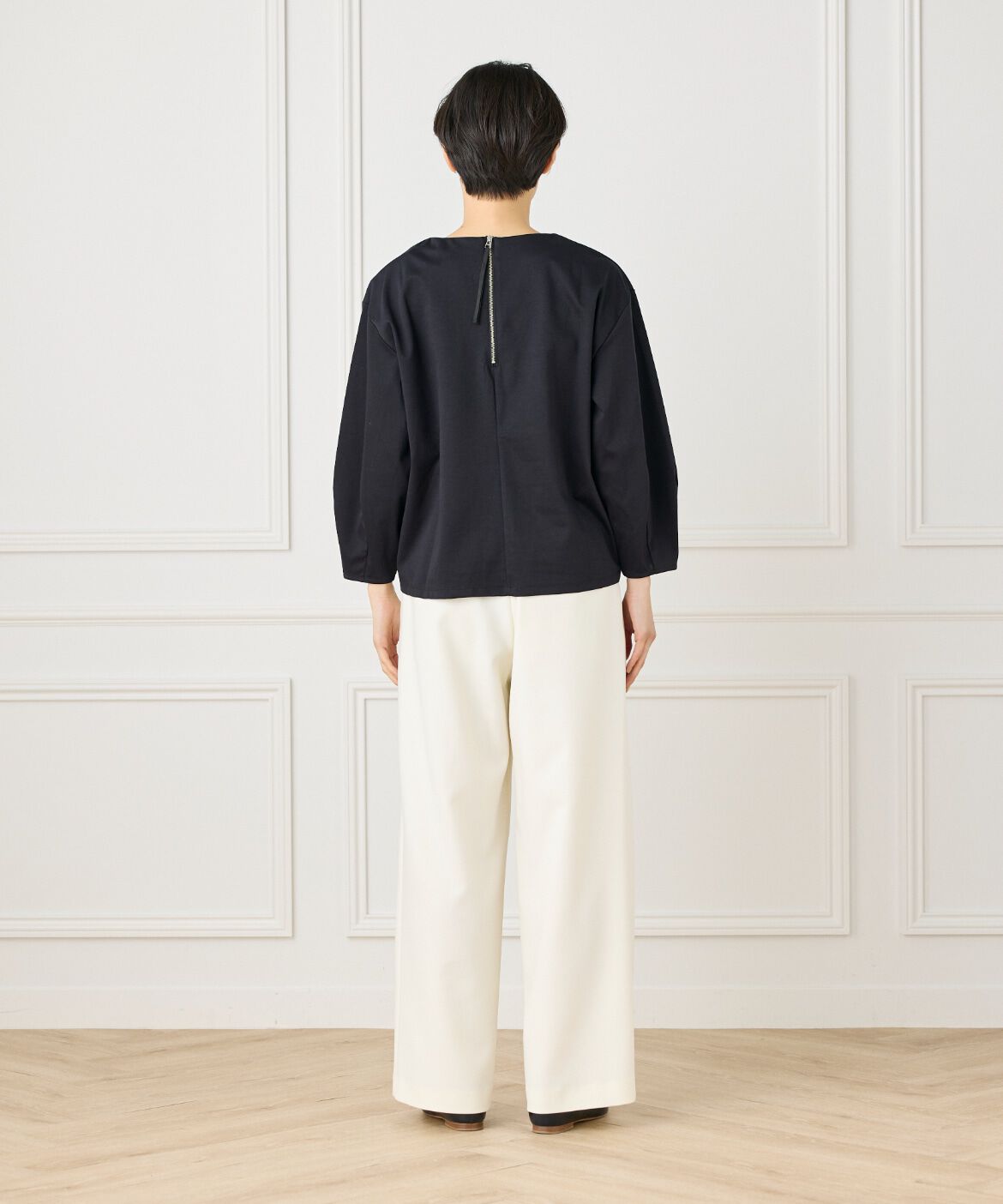 7-IDconcept.「ふんわり袖プルオーバー」|Tシャツ・カットソー|