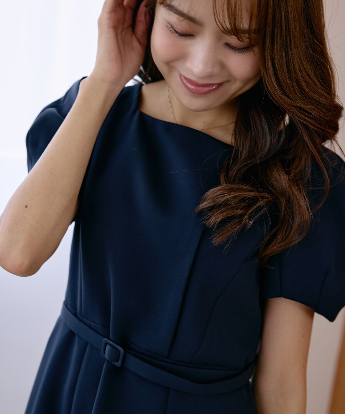 Maglie le cassetto「《曽田茉莉江コラボ》&ldquo;艶めく&rdquo;クラシカルワンピース」|ワンピース|