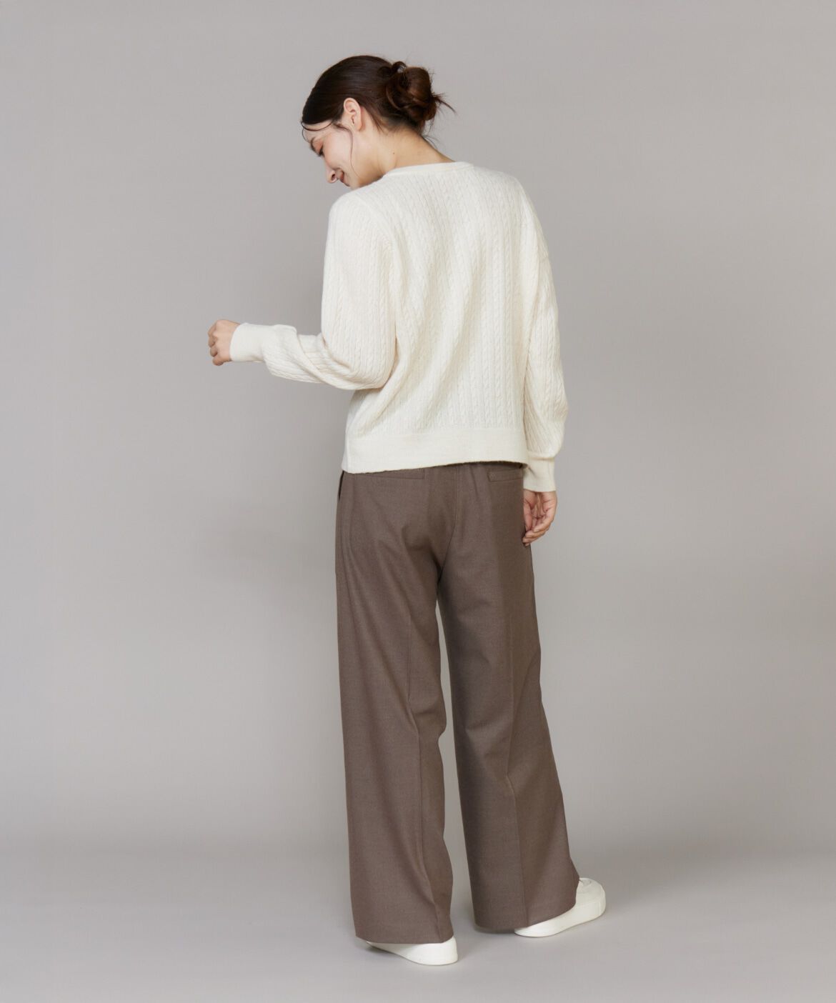 DAY by DAY it&rsquo;s international「ケーブル柄アルパカニットカーディガン」|カーディガン|