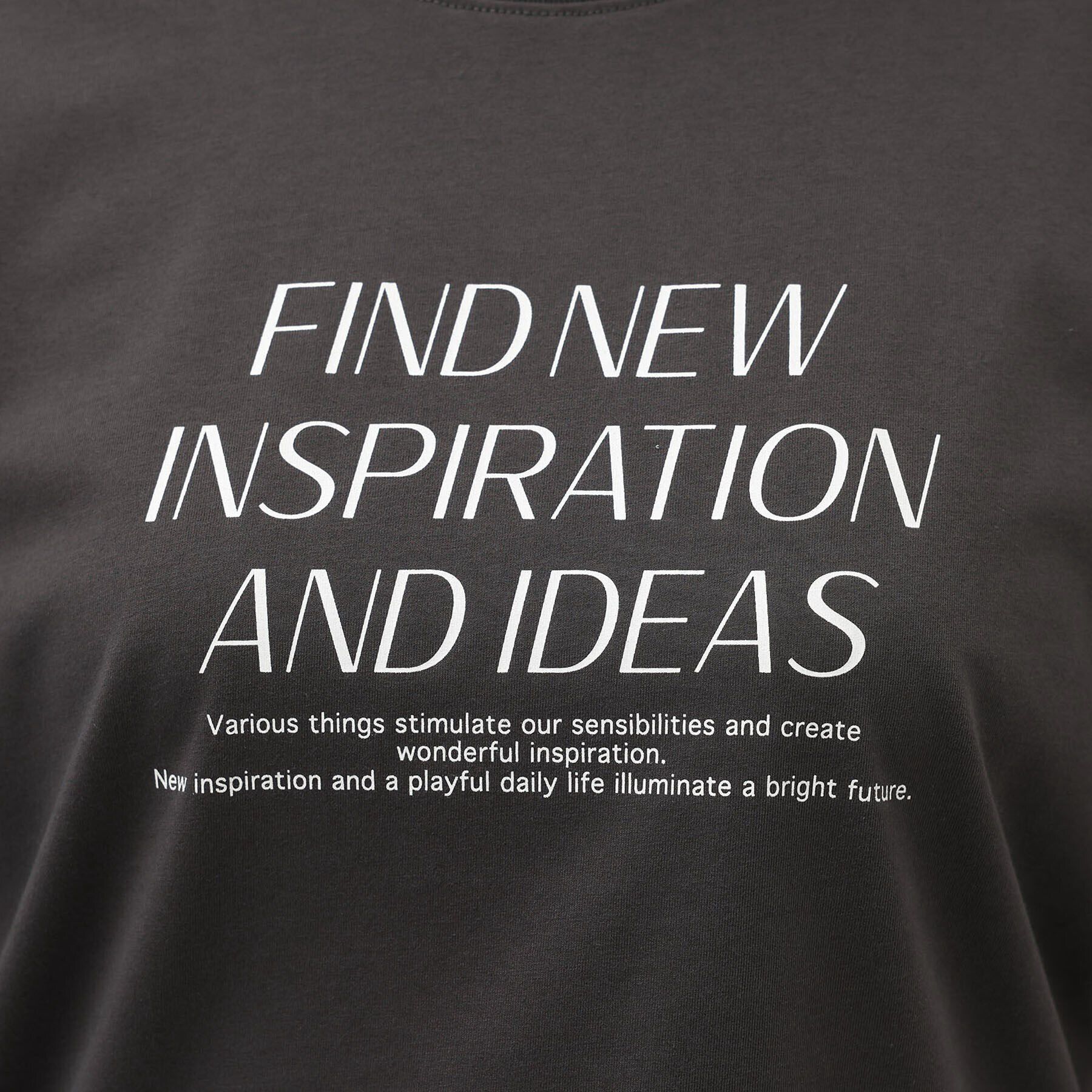 UNTITLED「【なめらかな肌触り】シルケットロゴTシャツ」|Tシャツ・カットソー|