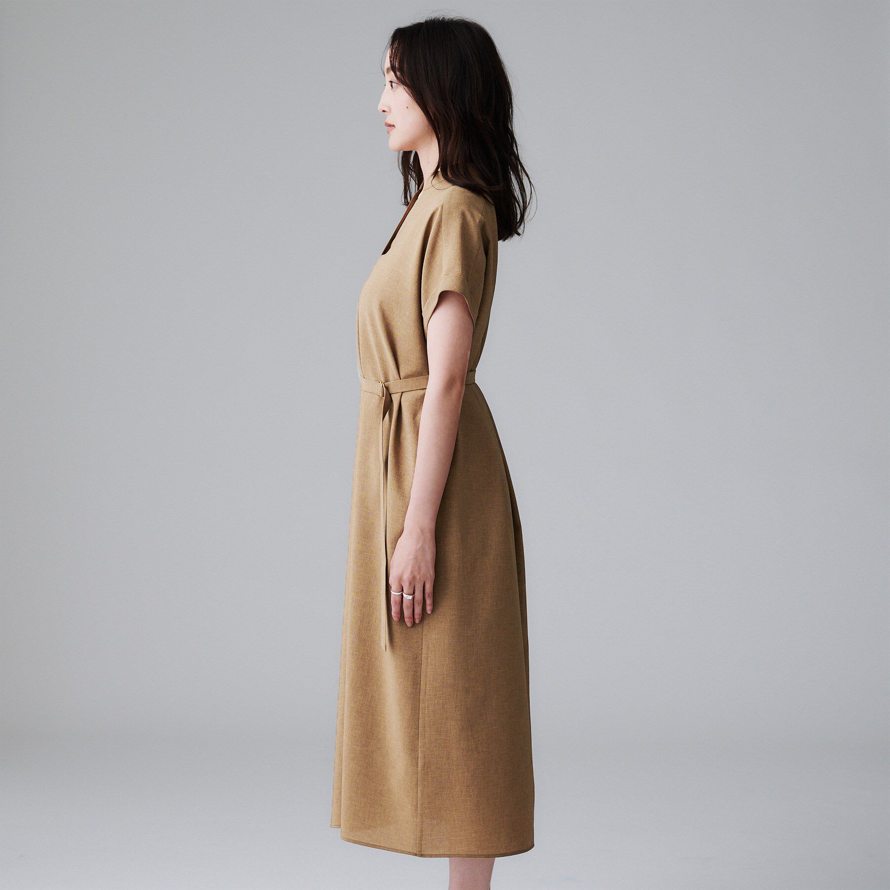 UNTITLED「【オンオフ両用/はっ水】リラククールワンピース」|ワンピース|