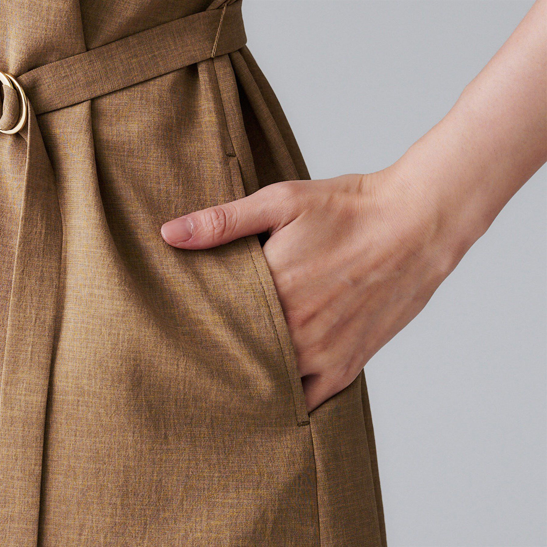 UNTITLED「【オンオフ両用/はっ水】リラククールワンピース」|ワンピース|