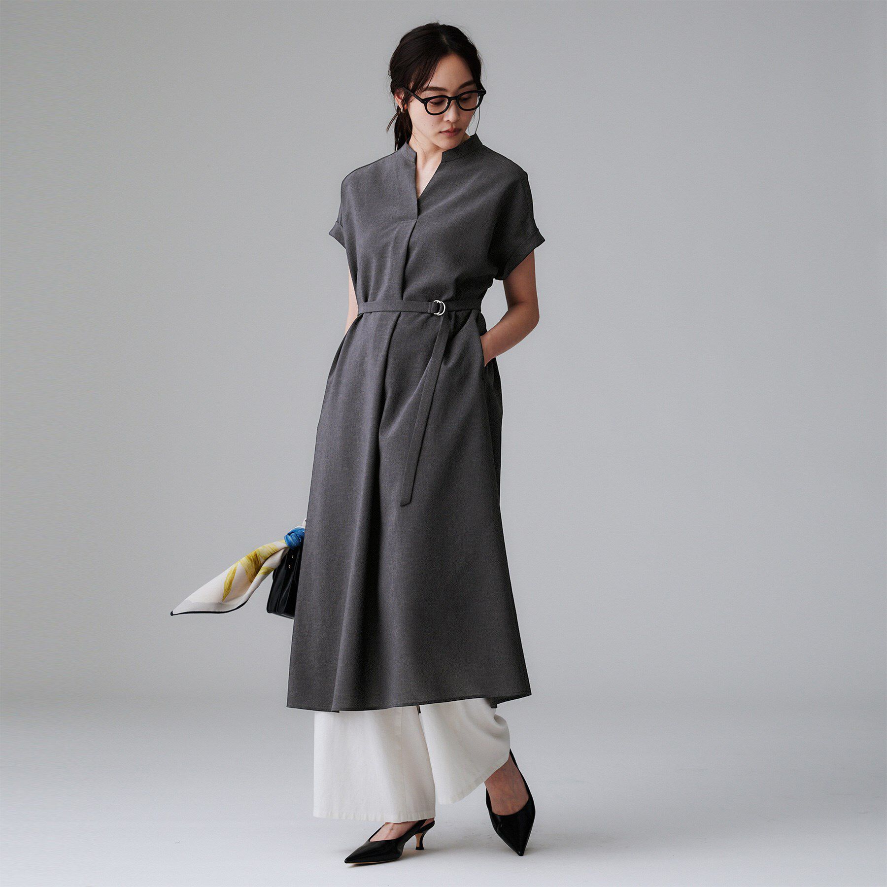 UNTITLED「【オンオフ両用/はっ水】リラククールワンピース」|ワンピース|