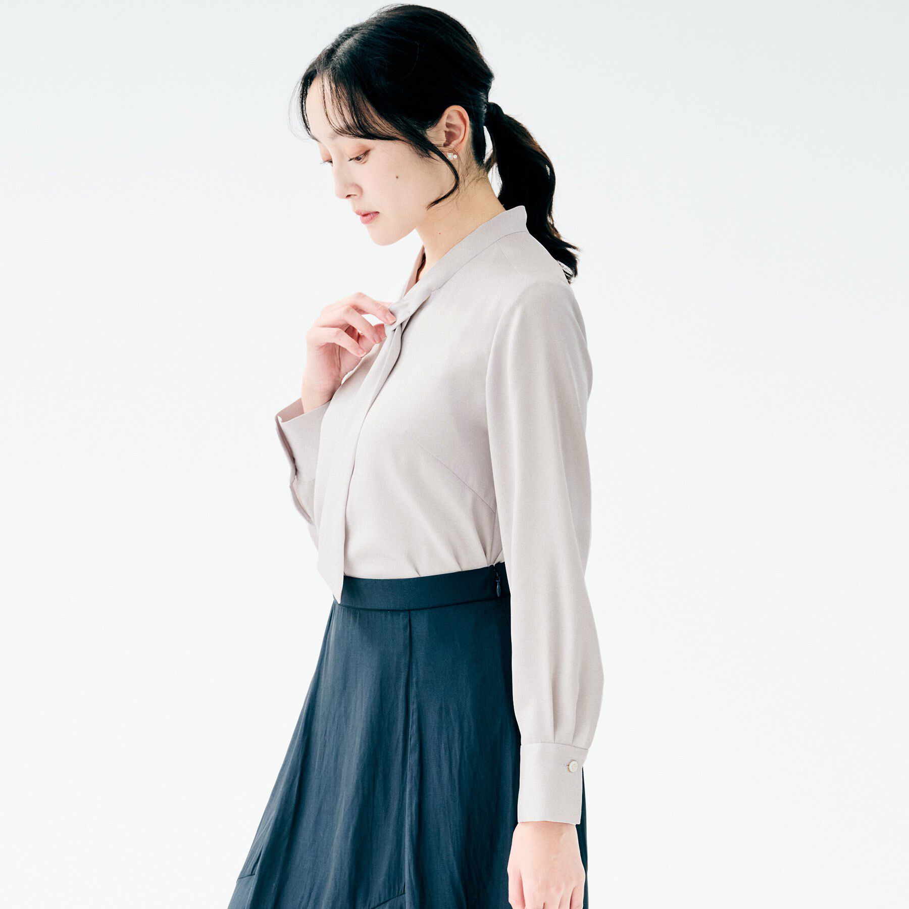 UNTITLED「ボウタイブラウス」|シャツ・ブラウス|