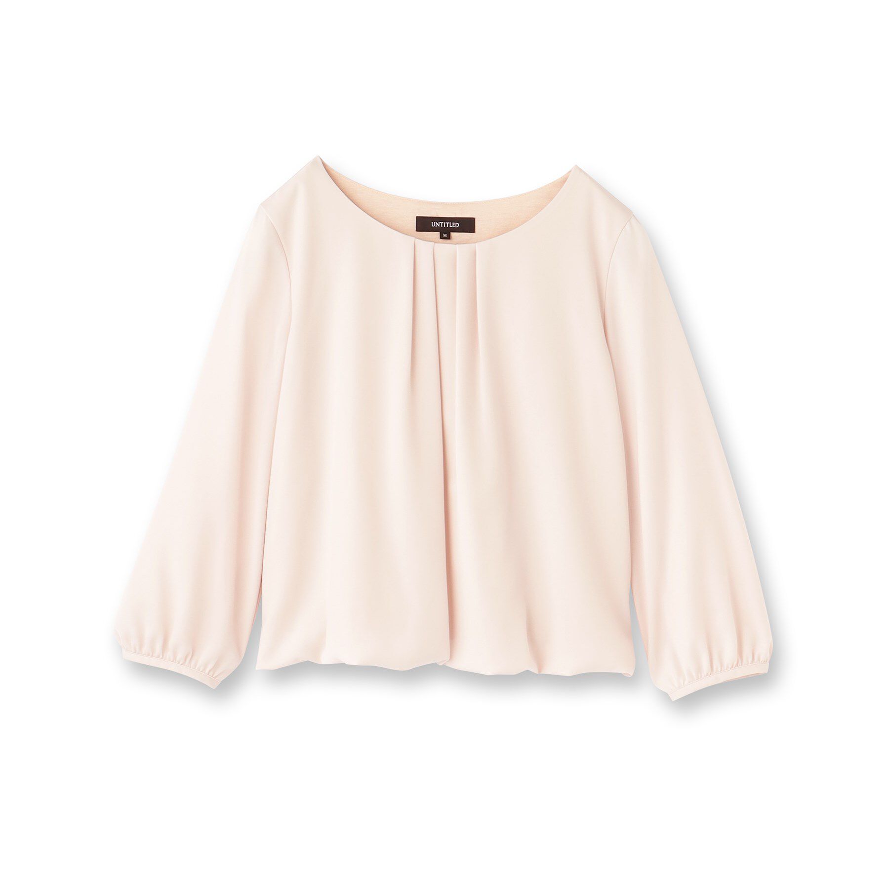 UNTITLED「タックブラウス」|シャツ・ブラウス|