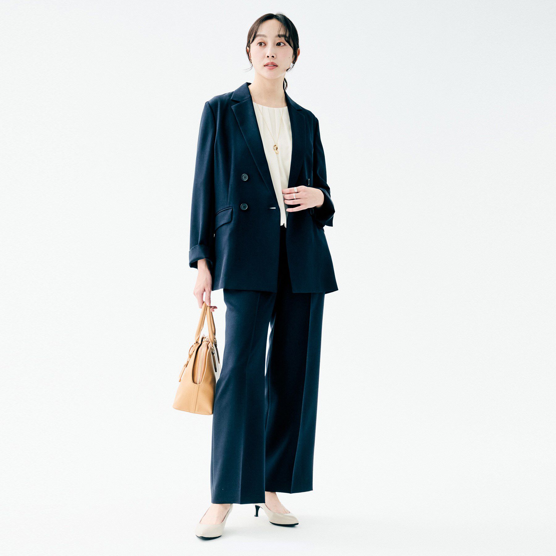 UNTITLED「タックブラウス」|シャツ・ブラウス|