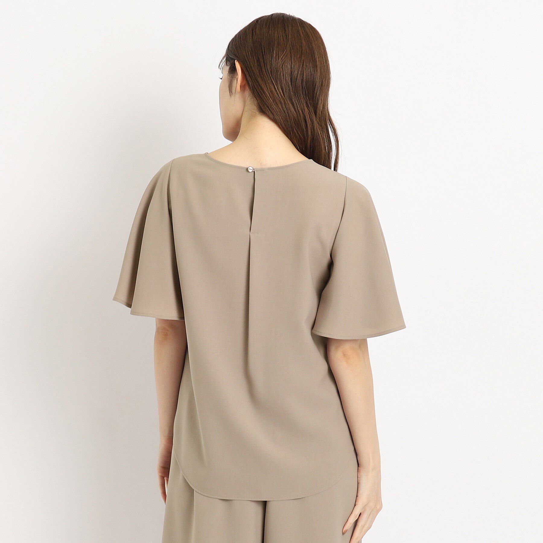 COUP DE CHANCE「【洗える／日本製】大人フリルブラウス」|シャツ・ブラウス|