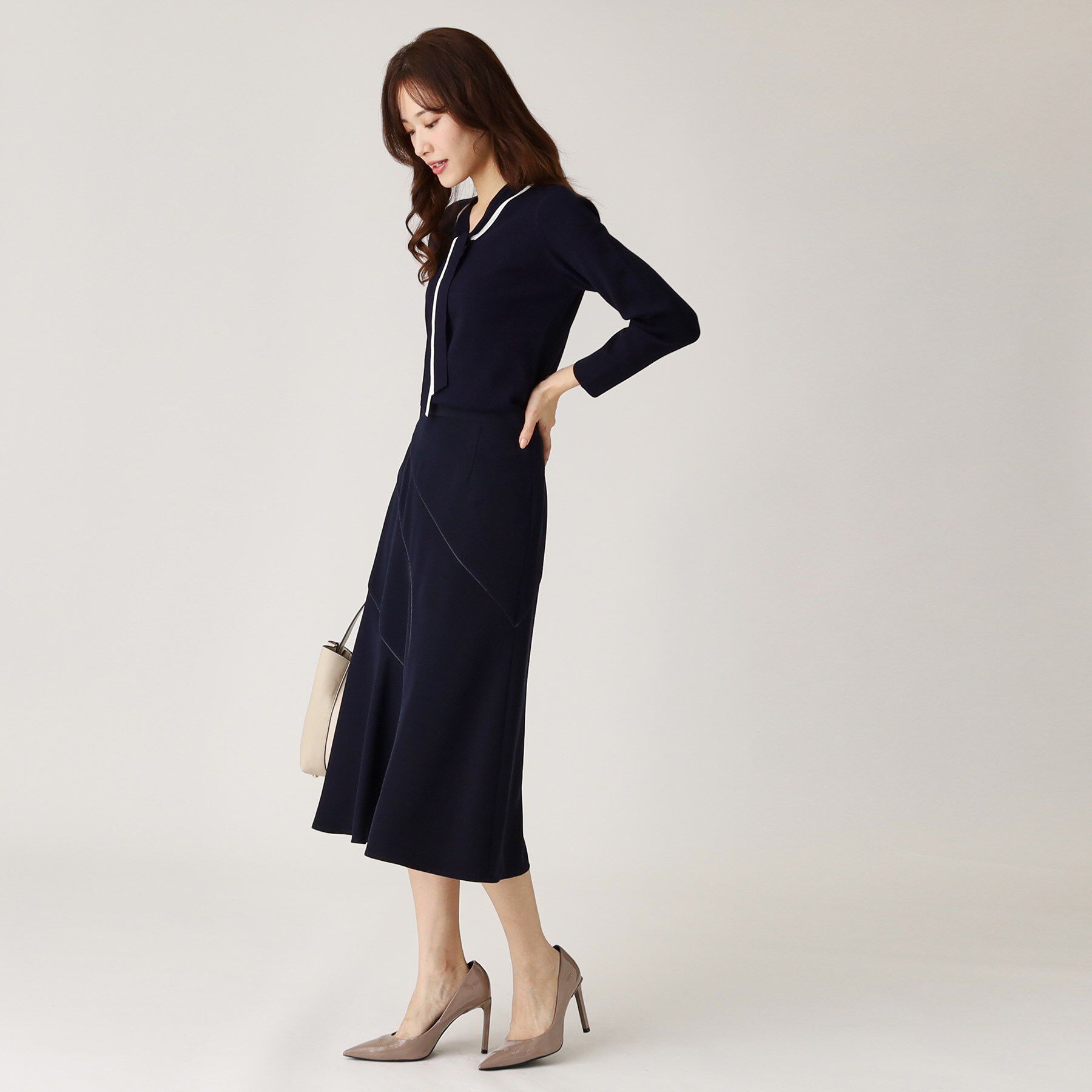 COUP DE CHANCE「【洗える／日本製】セミフレアスカート」|スカート|