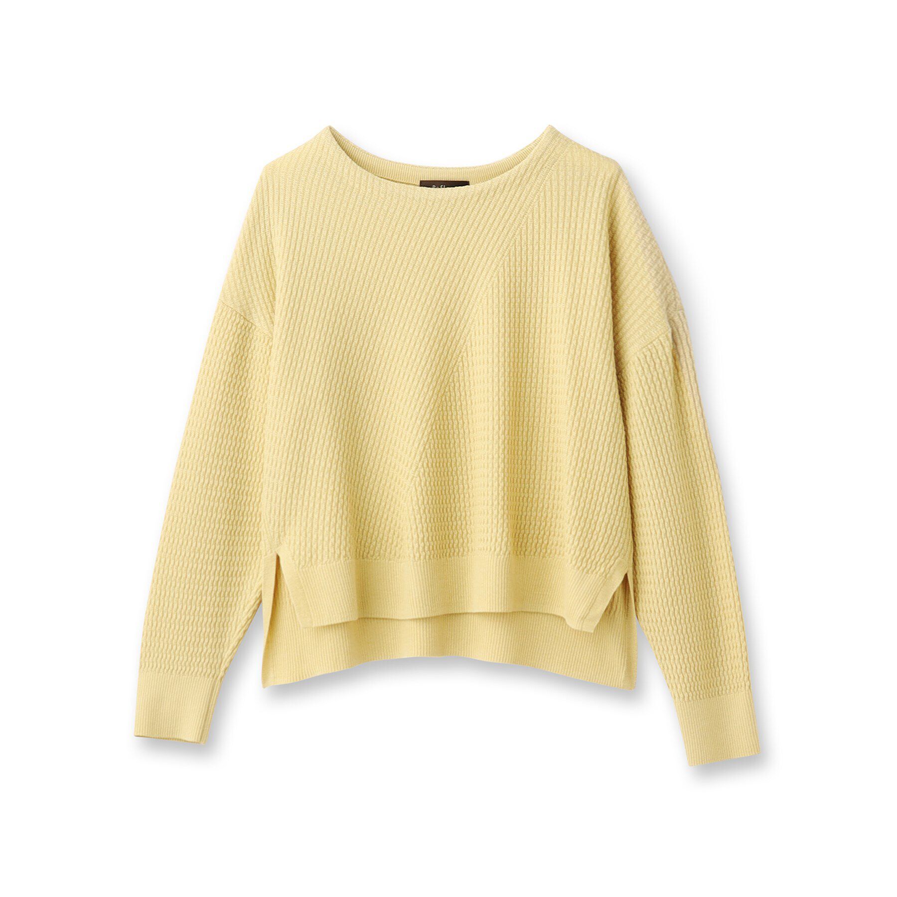 Reflect「【洗える】ショート丈プルオーバーニット」|ニット・セーター|