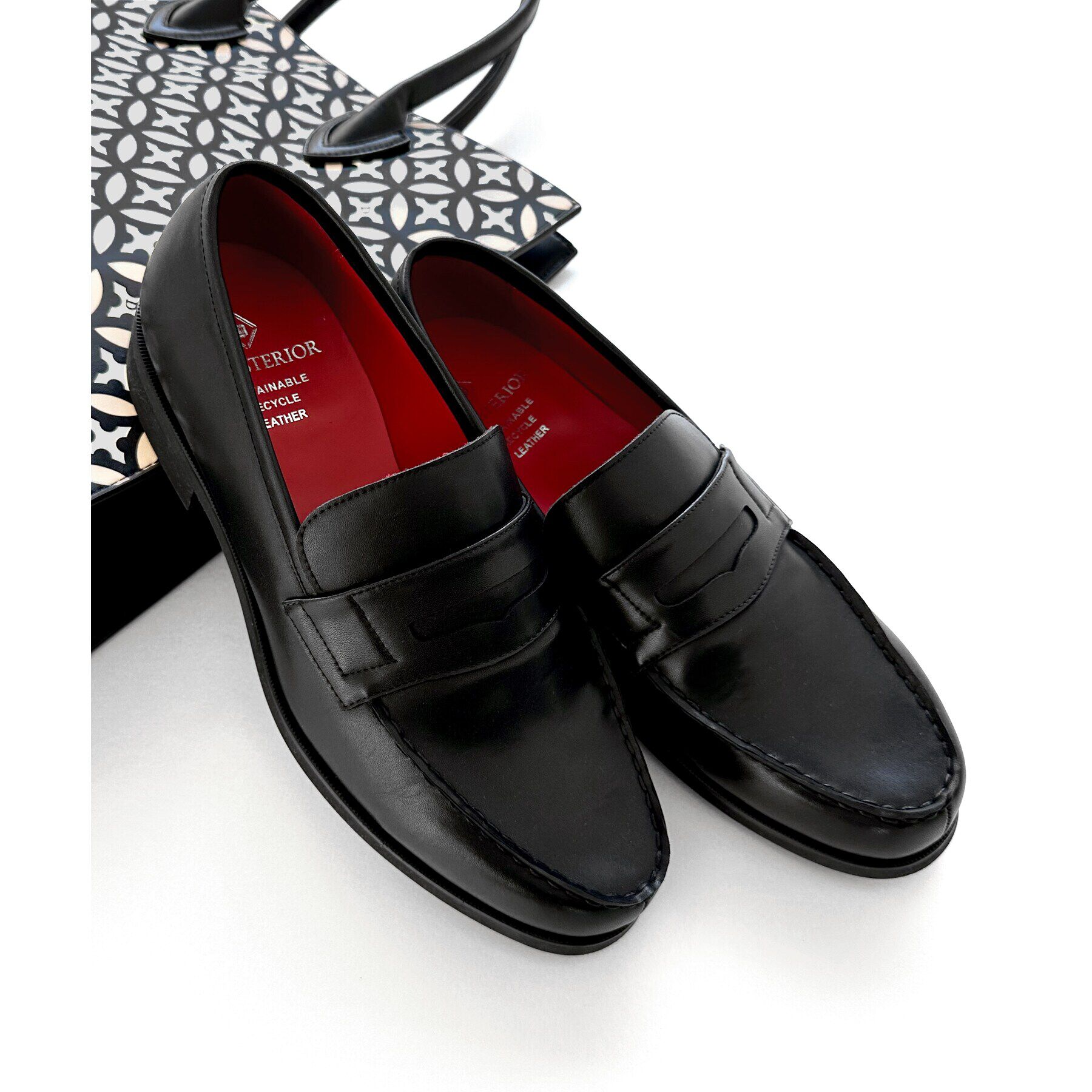 DRESSTERIOR「【撥水加工/Safari5月号掲載】ローファー」|ビジネス・ドレスシューズ|ブラック(019)